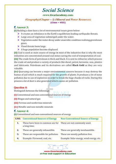 Ncert Solutions For Class 8 Social Science Geography Chapter 3 In Pdf