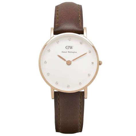 Daniel Wellington Womens Classy St Mawes Watch In Rose Gold