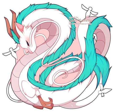 Haku Spirited Away Dragon Drawing