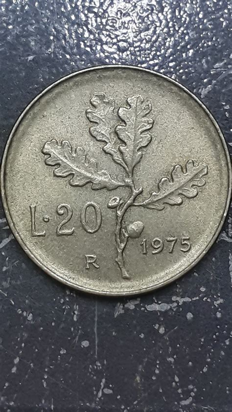 20 Lire 1975 Senza Gambo Della Spiga Sotto L Orecchio Tecniche