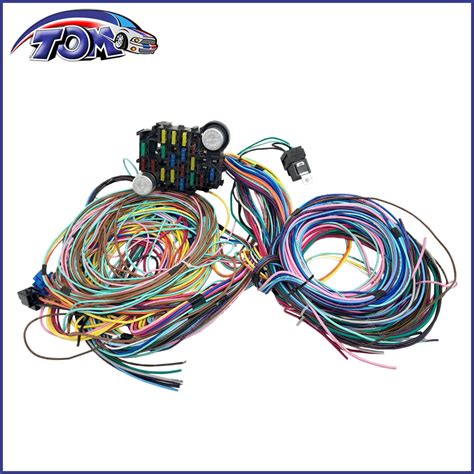 Circuit Wiring Harness Chevy Mopar Ford Hotrods Universal Extra Long