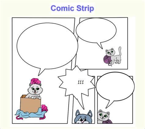 FREE 6+ Comic Strip Samples in PDF