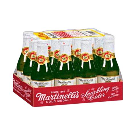 Martinellis Sparkling Apple Cider 250ml Pack Of 12 Shoponclick