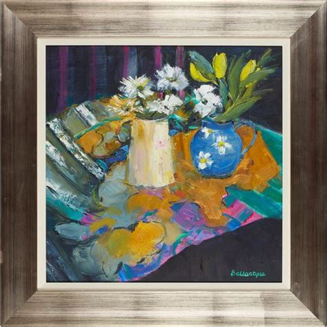 Ballantyne Margaret Still Life With Blue Jug Mutualart