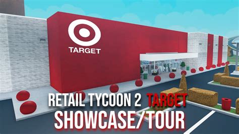 Retail Tycoon 2 Target Store Showcasetour Roblox Youtube