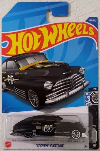 47 Chevy Fleetline Negro Hot Wheels Mattel MercadoLibre