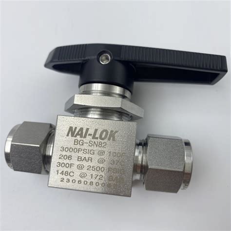 Nai Lok Psi Female Npt Swagelok Type Pc Ball Valve China