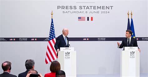 Biden And Macron Talk Togetherness With No Mention Of Discord Over