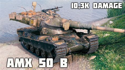 Amx B Wot Kills K Damage Youtube