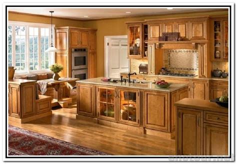 Traditional Popular Kitchen Cabinet Stains Anipinan Kitchen