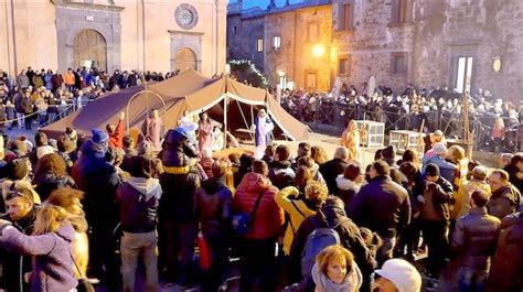 Salta Anche Il Presepe Vivente Di Civita Di Bagnoregio Priorit Alla