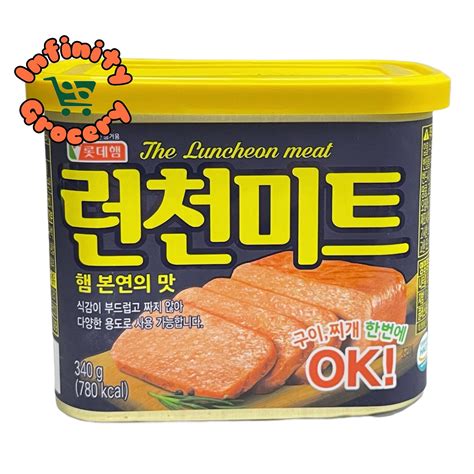 韩国乐天 OK午餐肉 | Korea Lotte OK Luncheon Meat ( 340g ) | Lazada