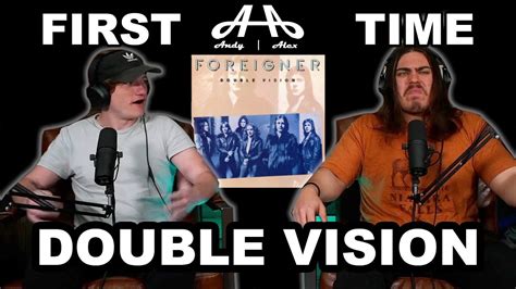 Double Vision Foreigner College Students FIRST TIME REACTION