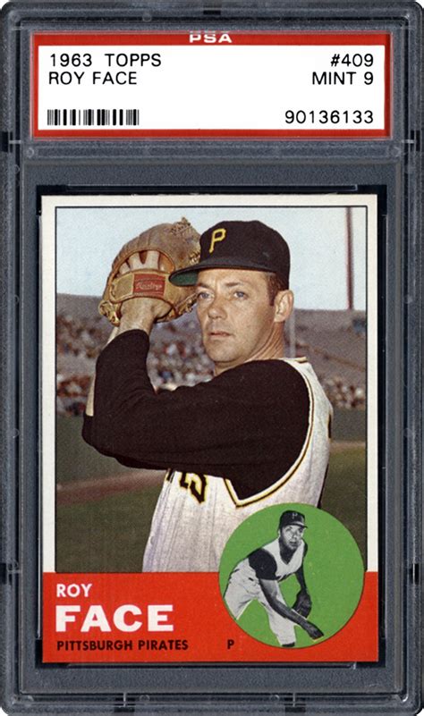 Topps Roy Face Psa Cardfacts