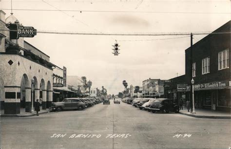 Downtown San Benito Tx Postcard