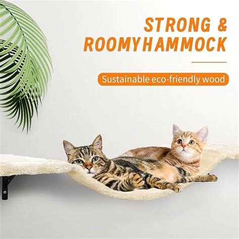 Katzen kletterwand Set 7 Teiliges Holz Katzenmöbel Rauchgra Kaufen