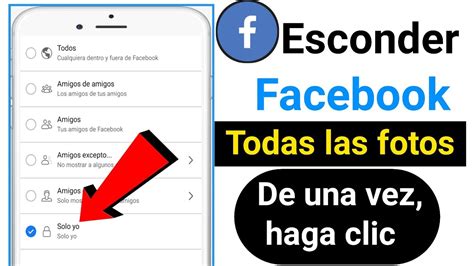 C Mo Ocultar Todas Las Fotos De Facebook A La Vez C Mo Puedo