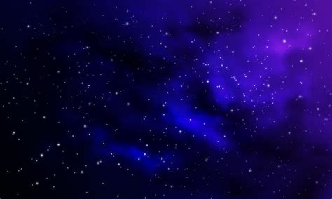 Space Background Realistic Purple Nebula Shining Stars Cosmos Stardust