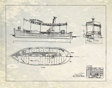 Disney Jungle Cruise Boat Congo Queen Blueprint Etsy In 2021 Cruise