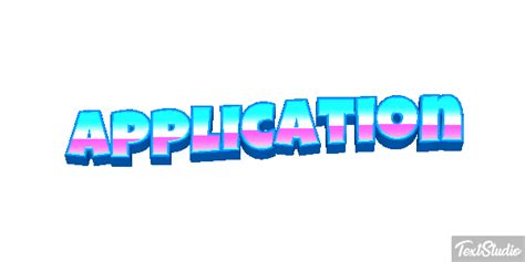 Application Word Animated  Logo Designs