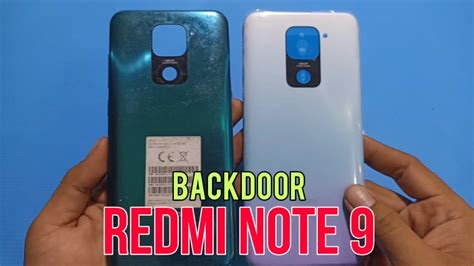 Backdoor Redmi Note 9 Cara Ganti Backdor Redmi Note 9 Cara Buka