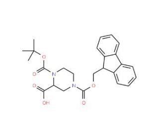 R N Boc N Fmoc Piperazine Carboxylic Acid Cas