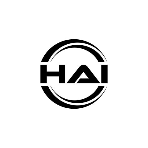 hai logo design inspiration   unique identity modern elegance