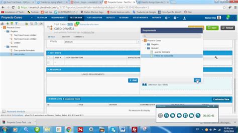 Qtest Diseño De Casos De Prueba Youtube