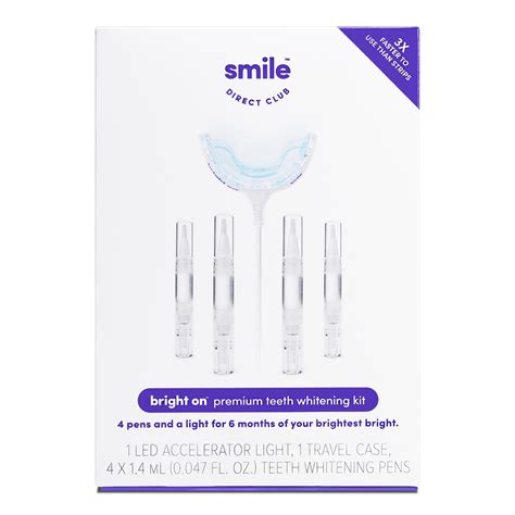 Smile Direct Club Bright On Premium Teeth Whitening Kit Led