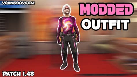 NEW HOW TO GET PINK GALAXY TOP WITH TRON PANTS MODDED OUTFIT 1 48