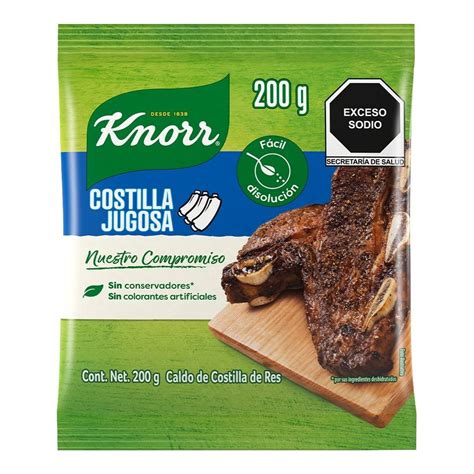 Caldo De Costilla De Res Knorr Jugosa En Polvo G Walmart