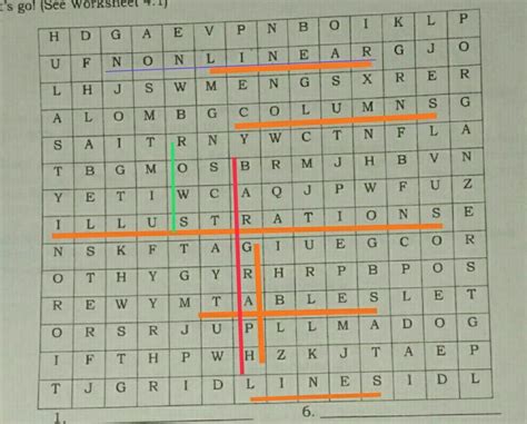 Encircle Words That You Can Find In The Puzzle Below Their Arranged