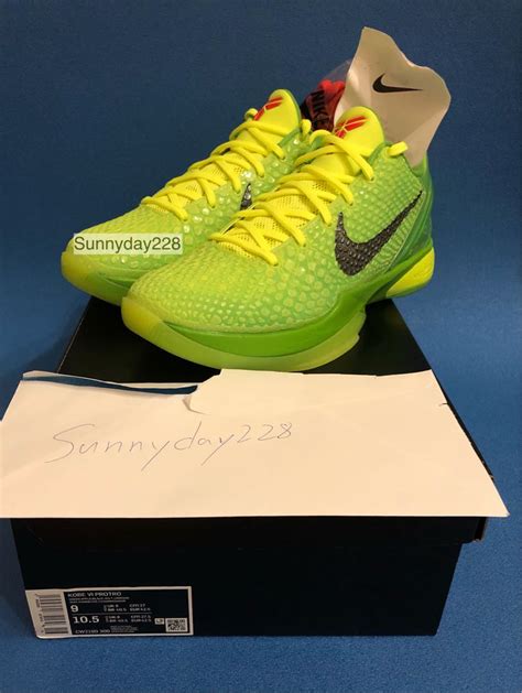 Nike Kobe 6 Protro Grinch 2020 男裝 鞋 波鞋 Carousell