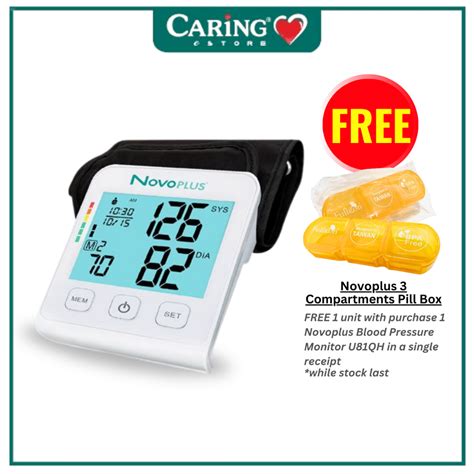 NOVOPLUS BLOOD PRESSURE MONITOR U81QH Shopee Malaysia