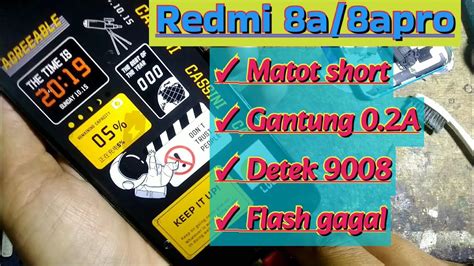 Redmi A A Pro Mati Total Short Gantung A Konek Flash