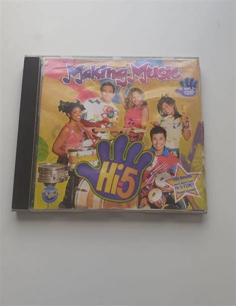 Childrens Dvd Making Music Hi5 Nacional Item Infantil Usado