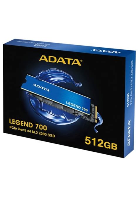 Adata Legend 700 ALEG 700 512GCS 512 GB 2000 1600 MB S PCIe NVME SSD