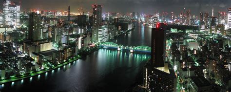 Tokyo Panorama Dual Monitor Wallpapers | HD Wallpapers | ID #8229