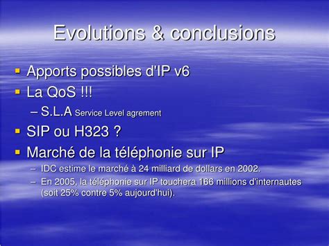 PPT VOIX Sur IP Quelles Solutions Pour Lentreprise PowerPoint