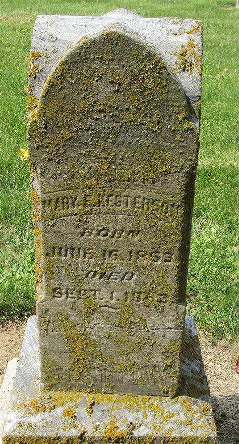 Mary E Kesterson 1863 1863 Find A Grave Memorial