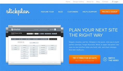 Slickplan Web Design Tools Website Planning Planning Tool