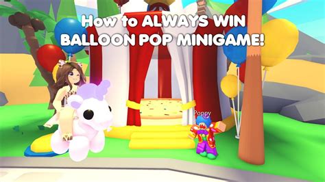 How To Always Win The Balloon Pop Minigame And Making New Neon Balloon