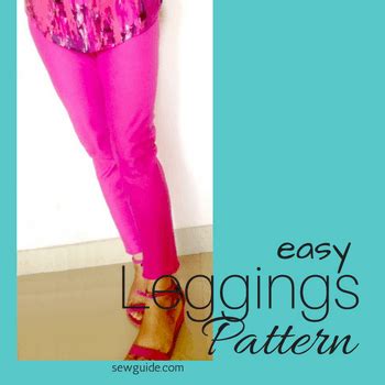 Make your own LEGGINGS -Free DIY pattern and tutorial - Sew Guide