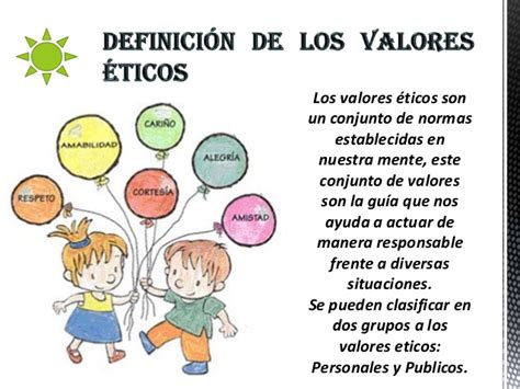 Imágenes de los Valores familiares humanos morales y éticos para