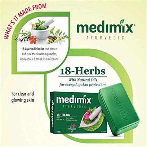 Buy Medimix Ayurvedic Classic 18 Herbs Soap 125 G Pack Of 8 Online And Get Upto 60 Off At