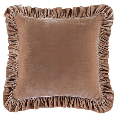 Hiend Accents Stella Faux Silk Velvet Euro Sham