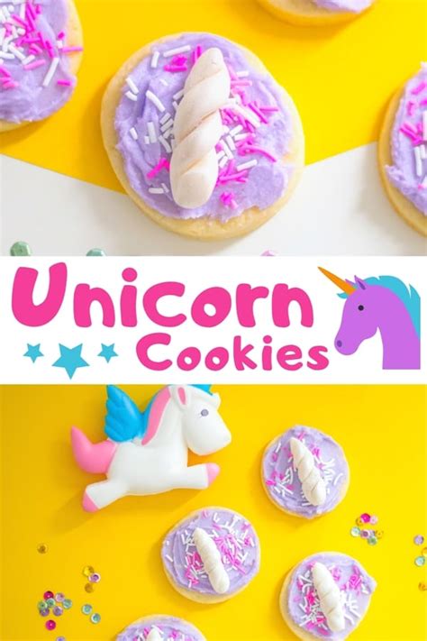 Easy Unicorn Cookies