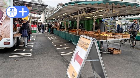 Wochenmarkt G Ttingen St Nde R Cken F R Neue Verkehrsf Hrung Zusammen