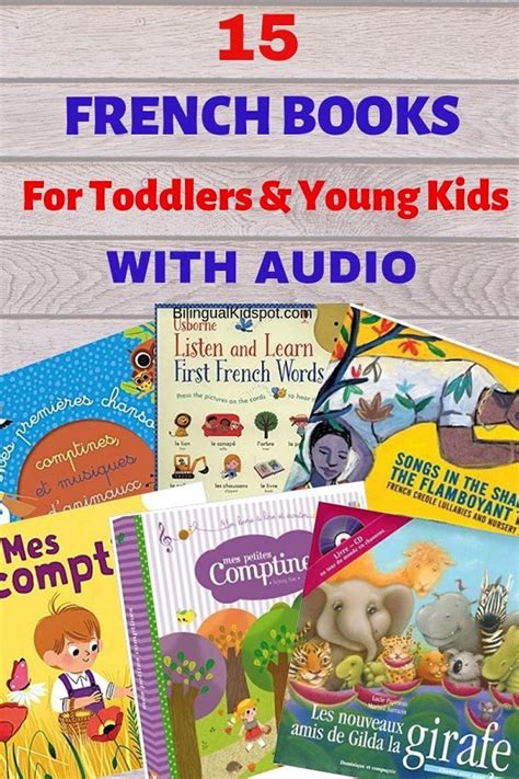 French Books for Kids with Audio - Bilingual Kidspot