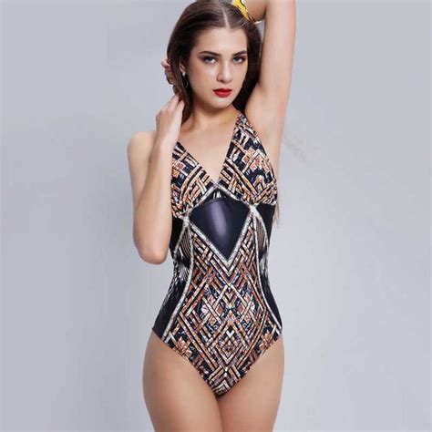 Erg Mooie Duiken Leuk 092538 Fashion One Piece Swimwear